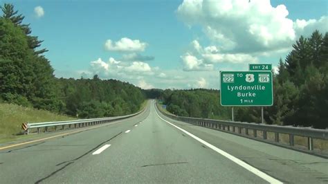 Vermont Interstate 91 South Mile Marker 160 To 140 Youtube