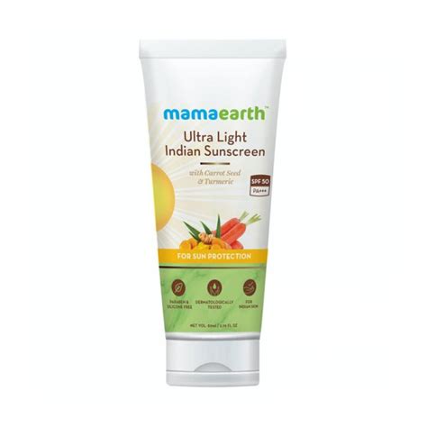 Mamaearth Ultra Light Indian Sunscreen SPF50 PA Shajgoj