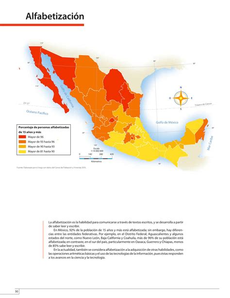 Libro de atlas de méxico libro de atlas de geografía quinto. Atlas de México Cuarto grado 2016-2017 - Online - Página 5 ...
