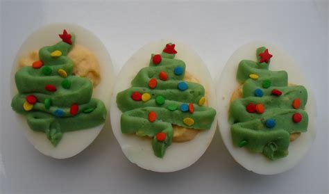 Happier Than A Pig In Mud Christmas Tree Deviled Eggs