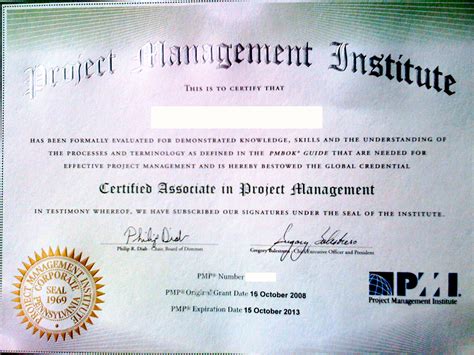Earning your pmp certification will set you apart as a leader on your team and increase your earning potential. File:Pmp-certification.jpg