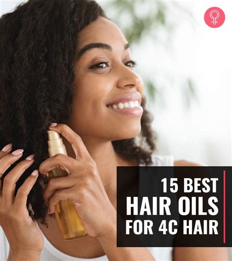 Afro hair for black women is called type 4. Best Oils For 4C (African-American) Hair