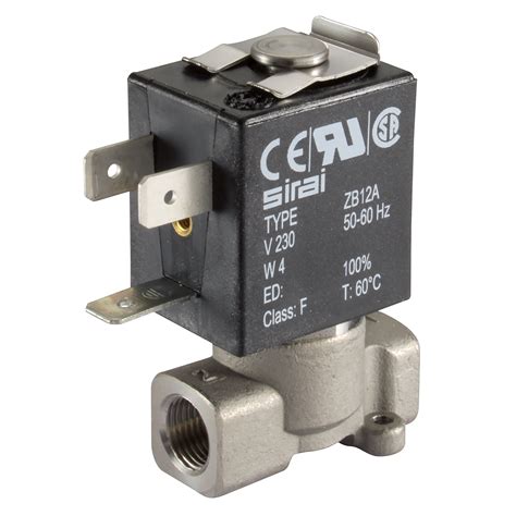 18 22 Nc St St Sol Valve 230v 50hz Industrial Supply Specialists