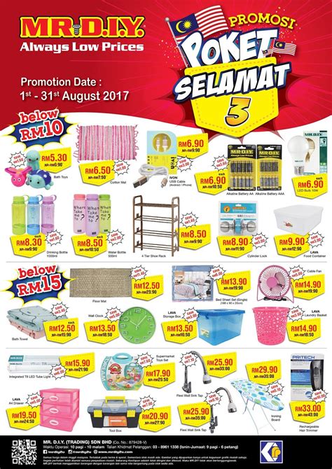 Over the time it has been ranked as high as 73 449 in the world, while most of its traffic comes from malaysia, where it reached as high as 527 position. MR DIY Catalogue Discount Offer Promotion Price From RM0 ...