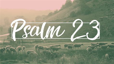 Psalm 23 Wallpaper ·① Wallpapertag