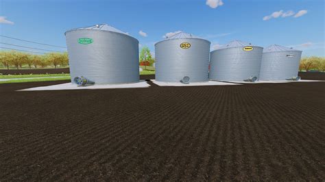 Grain Bins V1 0 FS22 Farming Simulator 22 Mod FS22 Mod