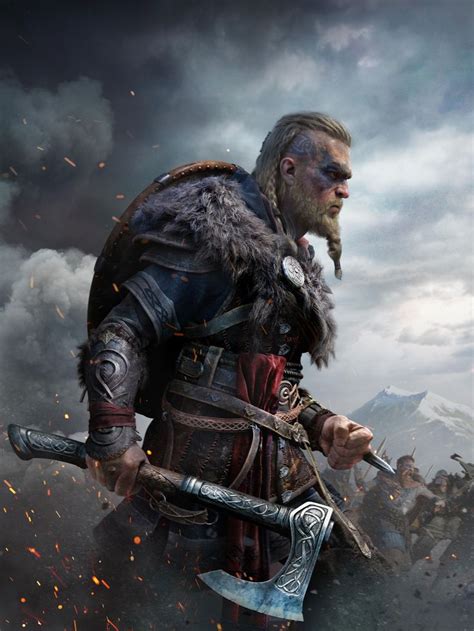 Eivor Assassins Creed Vikings Personagens Guerreiro Viking
