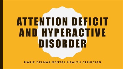 attention deficit hyperactivity disorder combined type part three of three youtube