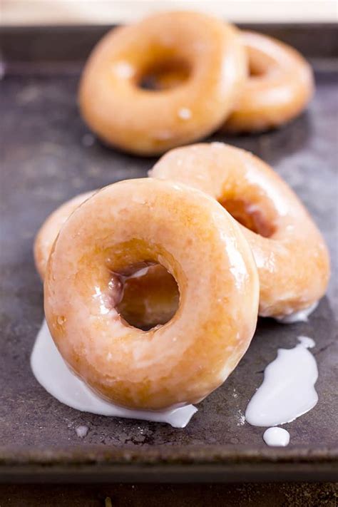Krispy kreme opened its first store in new york city in 1996 and its first in california in 1999. Krispy Kreme Glazed Doughnuts (Copycat) - Dinner, then Dessert