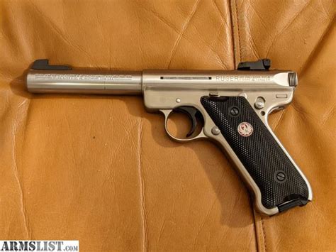 ARMSLIST For Sale Ruger Mark III Target Stainless 22 LR