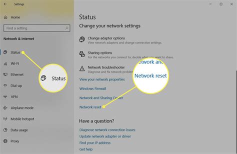 How To Reset Network Settings In Windows