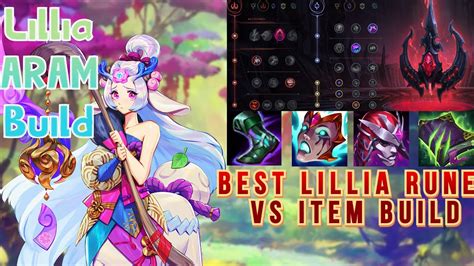 Lol League Of Legends Highlight Lillia Aram Build Guide Runes