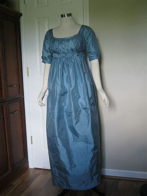 Regency Dress Regency Era Evening Dresses Summer Dresses Silk