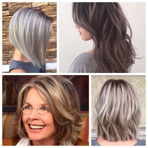 Highlights Hair Idea Highlights Hair Gray