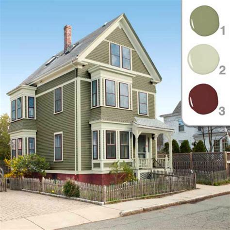 Springtime is in full bloom and it's time to update home and building exteriors with the latest in exterior color palettes and exterior house color combinations. Exterior Paint Color Schemes Tetradic Example