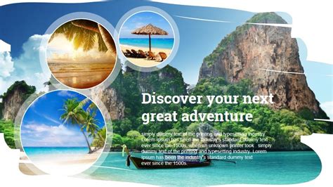 Travel And Tourism Powerpoint Presentation Template By Rojdark