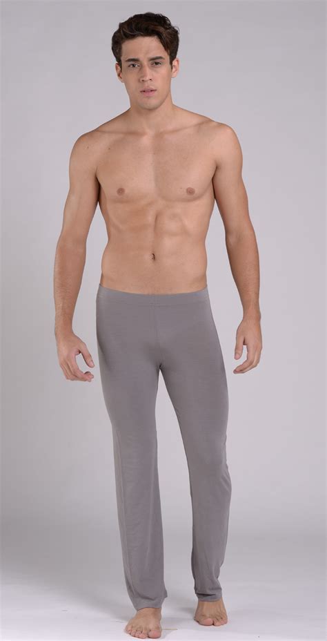 New Mens Sheer Modal Lounging Yoga Pants Ebay