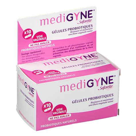 Medigyne G Lules Probiotiques By Saforelle Shop Pharmacie Fr