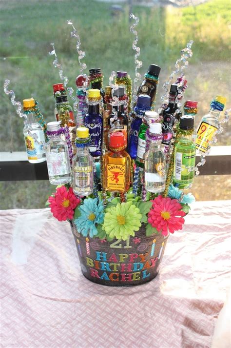 As you can already guess from the name, they are made from wood, which provides extra longevity and years ago, it was traditional to use real flowers that would die shortly after the wedding, but things have changed! Bouquet Of Alcohol | Saucy Ent
