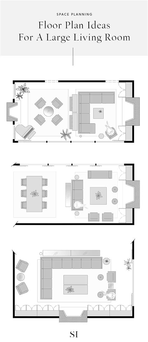 This article is about rectangular gazebo plans. 5 Furniture Layout Ideas for a Large Living Room, with ...