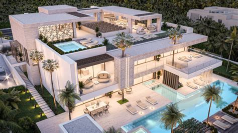 Uae Emirates Hills Dubai Uae Home Modern House Design Luxury Homes