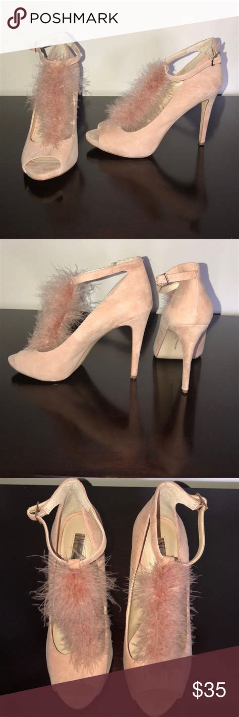 Gorgeous Pink Suede And Feather T Strap Heels T Strap Heels Pink Suede Strap Heels