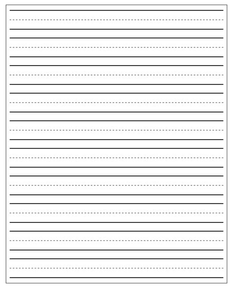 10 Best Printable Blank Writing Pages