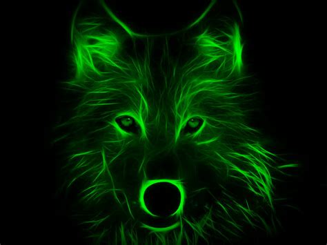 Neon Wolf Night Vision By L0n3lyw0lf1996 On Deviantart