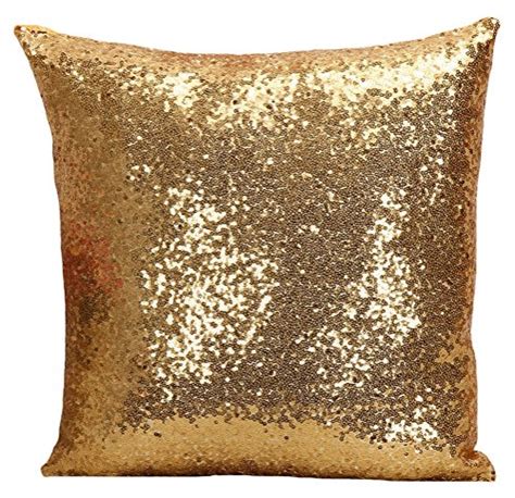 Gold Sequin Pillow Designer8