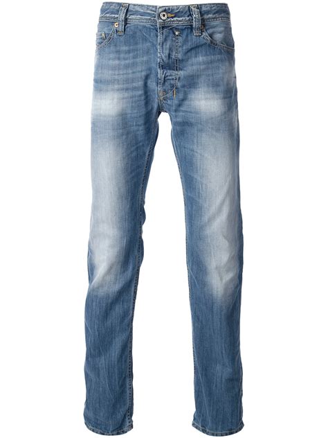 Not only do clothes rub against one another, but the detergent, along with zippers, buttons, and snaps, can be damaging to the color and fabric.5 x. DIESEL Stone Washed Jeans in Blue for Men - Lyst