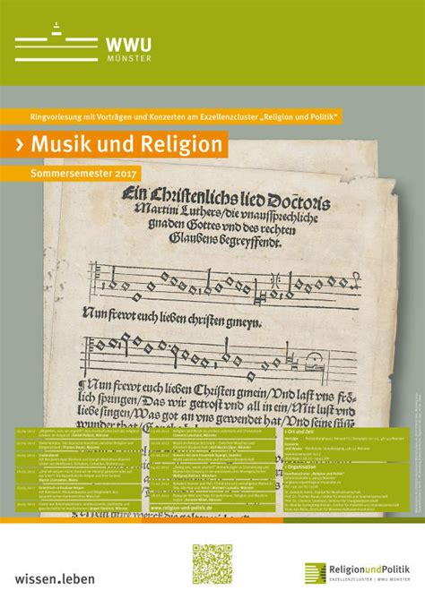 Wwu Münster Religion And Politik Aktuelles News Ringvorlesung Musik Und Religion