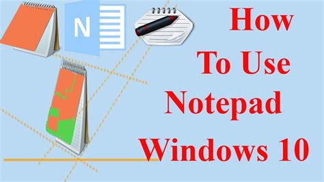 Notepad Tutorial For Beginners Part 1 Youtube