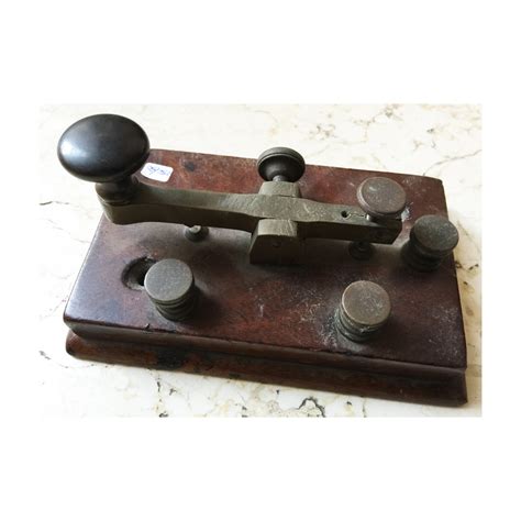 Old Telegraph Key Morse Original Artsvalua