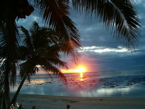 Aitutaki Sunset Aitutaki Cook Islands Shawn Juan Flickr