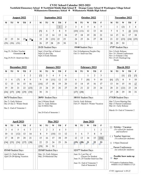 Cvsu School Calendar 2022 2023 August 2022 September 2022 October