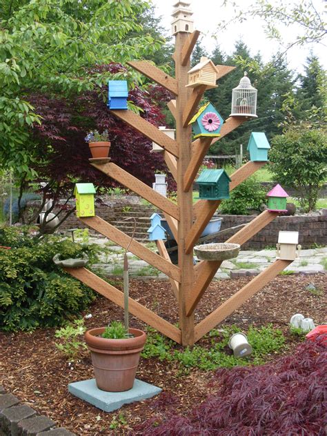 A Birdhouse Tree Unique Bird Houses Bird Houses Bird Houses