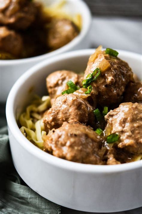 Combine 1 tbsp water and cornstarch in a custard dish then pour into turkey drippings. Instant-Pot-Turkey-Swedish-Meatballs-2 | Turkey swedish ...