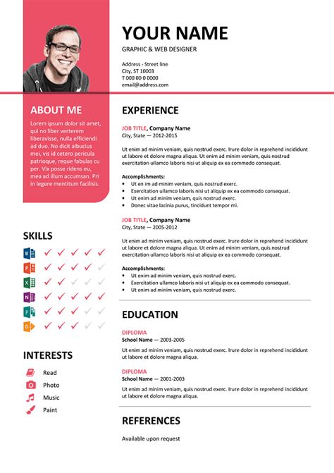 With hundreds of free templates, canva makes it easy for anyone to design professional resumes. Bayview - Stylish Resume Template