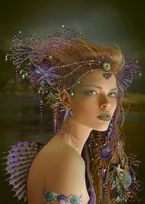 Selkie Beautiful Mermaids Fantasy Mermaids Mermaid Art