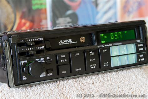 Old School Stereo Alpine 7288 Cassette Radiocd Changer Controller