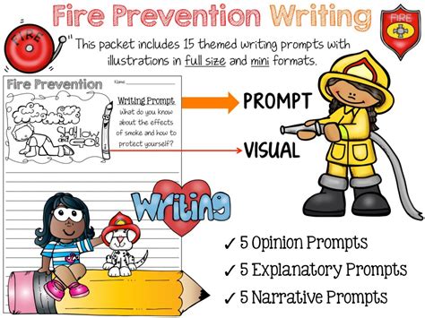 Fire Safety Writing Prompts Made By Teachers