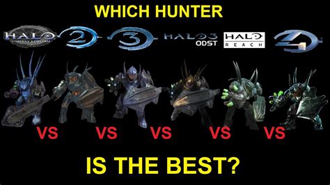 Which Halo Game Has The Strongest Hunters Youtube