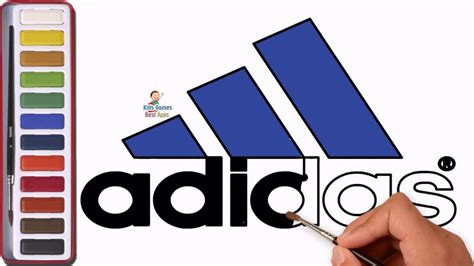 Coloring Pages Of Adidas Logo Tripafethna