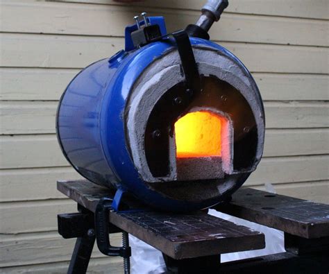 In This Instructable I Show You How To Make A High Efficiency Propane Forge I Have Made A Few