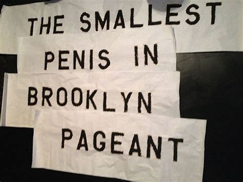 Smallest Penis In Brooklyn Contest Nick Gilornan Smallest Penis In