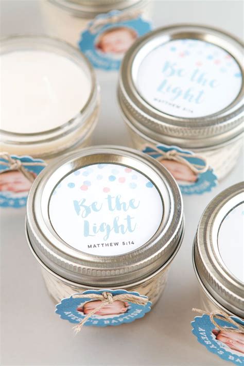 What gift to give a baby boy on his first birthday. Baptism Favor Candles | Baptism party favors, Boy baptism ...