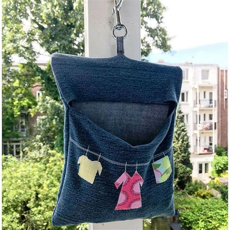 Denim Peg Bag Pattern This Beg Bag Tutorial Is Designed For Windy