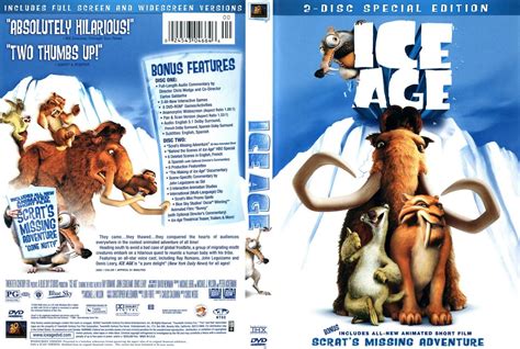 The Ice Age Movie Dvd Cover