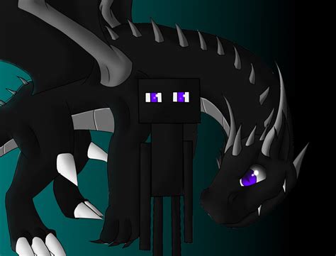 Enderman Ender Dragon By Pokemonlizardon On Deviantart