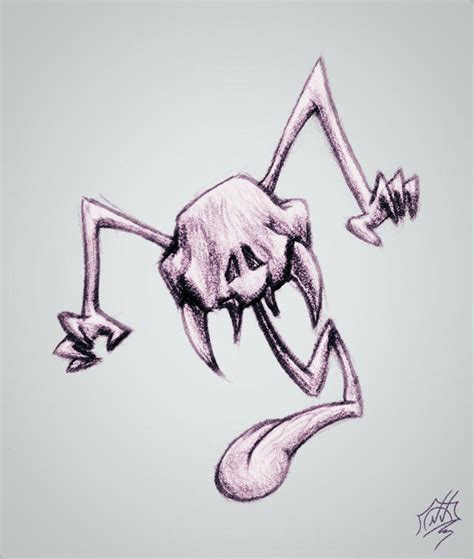 Trippy Skull Sketch By Snoeffel On Deviantart